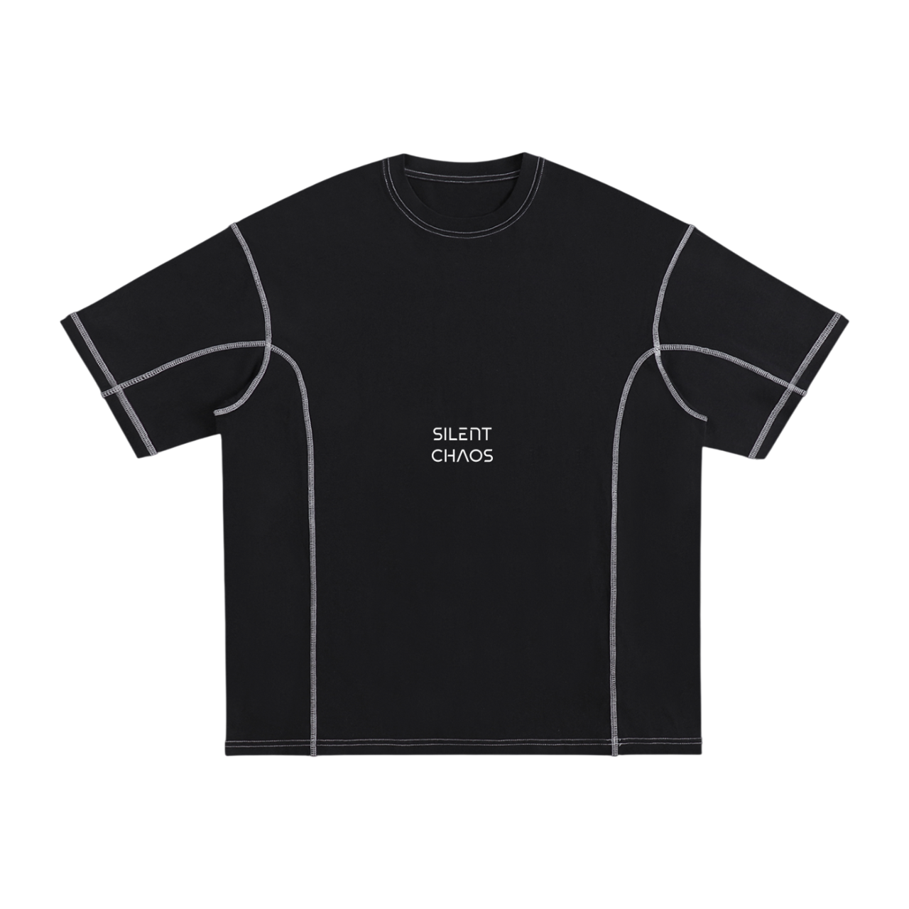 Streetwear Contrast-Stitched Cotton T-Shirt “comparison is the thief of joy”